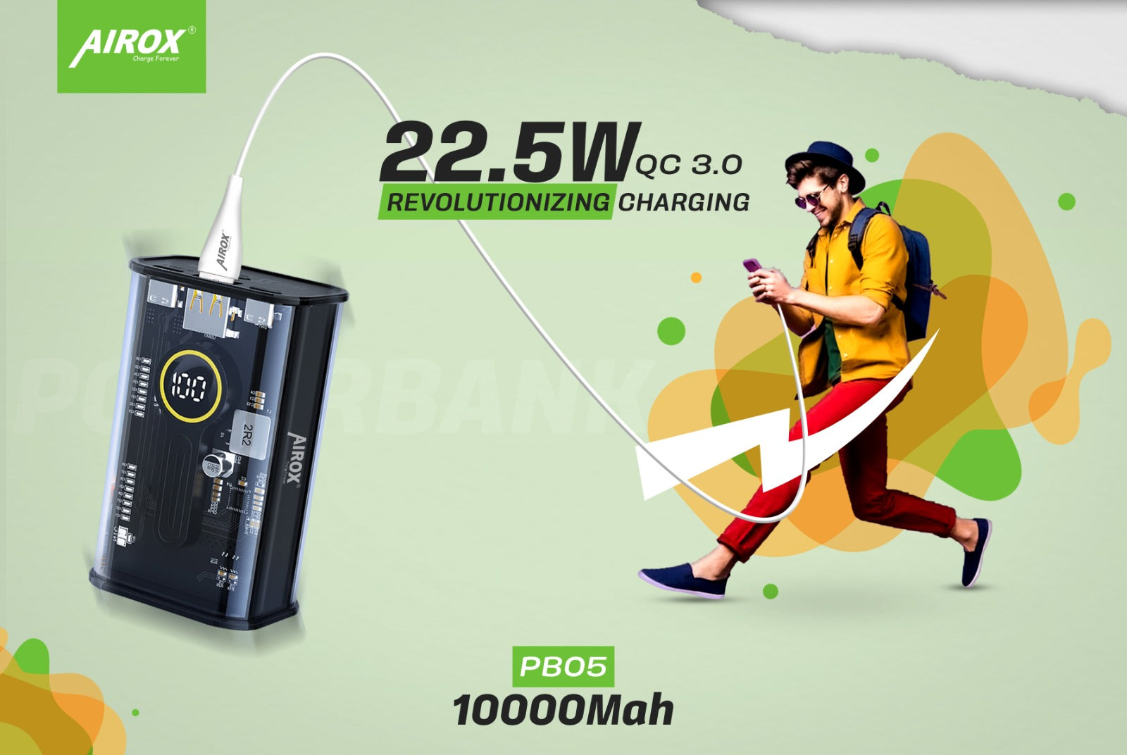 "Stay Charged On-The-Go: Exploring Airox Power Banks"